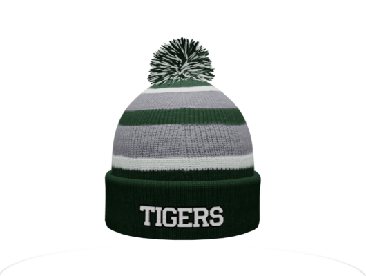 KNIT FOLD OVER POM-POM BEANIE